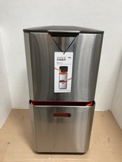 JOSEPH JOSEPH TOTEM MAX 60L STAINLESS STEEL RECYCLING UNIT: LOCATION - B11