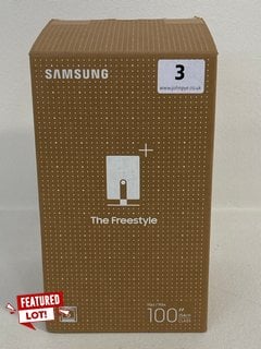 SAMSUNG THE FREESTYLE 2ND GEN - PORTABLE SMART FULL HD PROJECTOR - MODEL: SP-LFF3CLAX RRP: £599: LOCATION - FRONT BOOTH