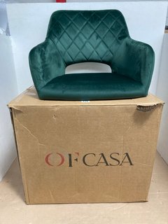 OFCASA STEIN DINING CHAIRS (SET OF 2) MODEL: UDC9057GR: LOCATION - B8