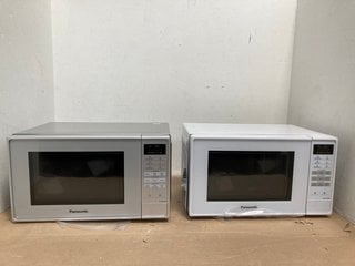 PANASONIC NN-E27JWM 20L 800W DIGITAL MICROWAVE IN WHITE TO ALSO INCLUDE PANASONIC NN-E27JWM 20L 800W DIGITAL MICROWAVE IN SILVER: LOCATION - B1