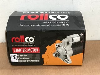 ROLLCO STARTER MOTOR FOR PEUGEOT - MODEL STM 476: LOCATION - C5