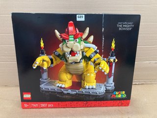 LEGO SUPER MARIO THE MIGHTY BOWSER - MODEL 71411 - RRP £229.99: LOCATION - C9