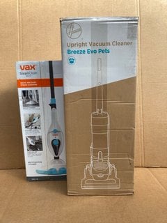 VAX STEAM CLEAN MULTI STEAM MOP TO ALSO INCLUDE HOOVER BREEZE EVO PETS UPRIGHT VACUUM CLEANER: LOCATION - C13