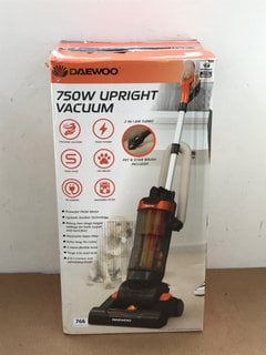 DAEWOO 750W UPRIGHT VACUUM CLEANER: LOCATION - D14