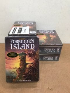 6 X GAMEWRIGHT FORBIDDEN ISLAND ADVENTURE IF YOU DARE GAMES: LOCATION - D13