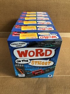 6 X WORD ON THE STREET THE HILARIOUS TUG OF WORDS GAMES: LOCATION - D12