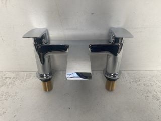 DECK MOUNTED BATH FILLER IN CHROME - RRP £285: LOCATION - RACKING 2