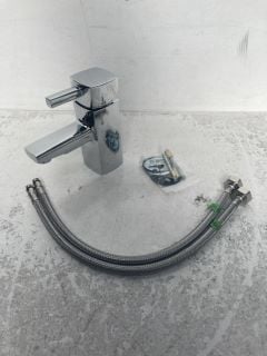 MONO BASIN MIXER TAP IN CHROME - RRP £190: LOCATION - RACKING 2