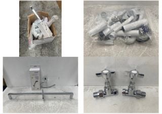 QTY OF ASSORTED PLUMBING FITTINGS & ACCESSORIES - RRP £300: LOCATION - RACKING 2