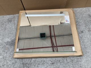 (COLLECTION ONLY) WALL MOUNTED LED ILLUMINATED IP44 RATED BATHROOM MIRROR WITH SHAVER SOCKET 700 X 800 X 50MM - RRP £345: LOCATION - RACKING 1