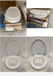 QTY OF ASSORTED TOILET SEATS RRP £250: LOCATION - RACKING 1