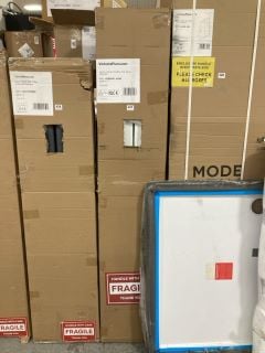 WHITE VERTICAL DOUBLE SLIM PANEL RADIATOR 1800 X 304MM - RRP £705: LOCATION - C3