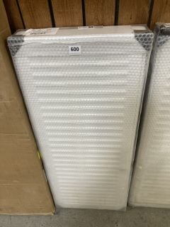 MILANO DOUBLE COMPACT RADIATOR 1000 X 400MM - RRP £205: LOCATION - D7