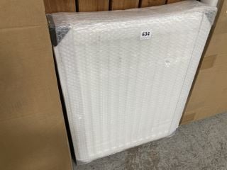 MILANO DOUBLE COMPACT RADIATOR 500 X 600MM - RRP £150: LOCATION - D4