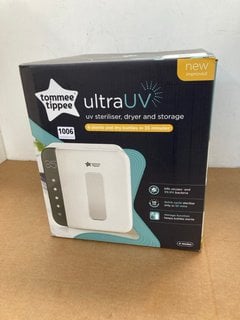 TOMMEE TIPPEE ULTRA UV STERILISER,DRYER AND STORAGE - RRP £100.00: LOCATION - E2