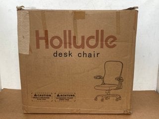 HOLLUDLE OFFICE CHAIR IN BLACK: LOCATION - E3