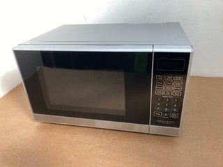 JOHN LEWIS & PARTNERS 20L MICROWAVE OVEN IN SILVER- MODEL NO JLSMW008: LOCATION - E5