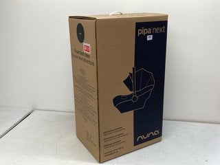 NUNA PIPA NEXT CHILD CAR SEAT IN CAVIAR (SEALED) - MODEL CS10218CVRGL - RRP £240: LOCATION - BOOTH