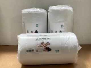 3 X SIEBENSCHLAEFER ALL YEAR ROUND KING SIZE DUVET: LOCATION - WH10