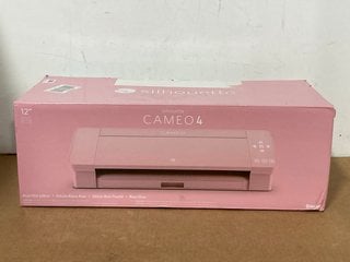 SILHOUETTE CAMEO 4 BLUSH PINK BLUETOOTH CUTTING MACHINE - RRP £260: LOCATION - H6