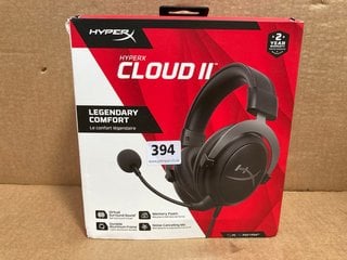 HYPERX CLOUD II GAMING HEADSET IN BLACK – RRP £84.98: LOCATION - H1