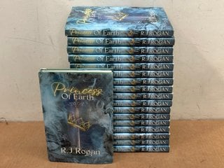 QTY OF R.J ROGAN 'PRINCESS ON EARTH' BOOKS: LOCATION - G6