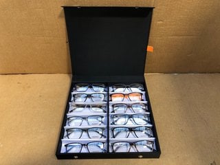 AVANTI 12 PACK OF GLASSES TO INCLUDE AVANTI LEOPARD PRINT GLASSES: LOCATION - G9