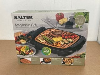 SALTER SMOKELESS GRILL INDOOR BARBEQUE WITHOUT SMOKE: LOCATION - G12