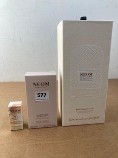 3 X HEALTH & BEAUTY ITEMS TO INCLUDE NEOM WELLBEING POD CLEANING KIT: LOCATION - G13