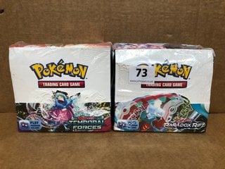 POKEMON SCARLET & VIOLET PARADOX RIFT TRADING CARD PACKS TO INCLUDE POKEMON SCARLET & VIOLET TEMPORAL FORCES TRADING CARD PACKS: LOCATION - WH3