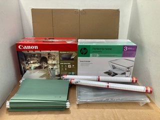 QTY OF ASSORTED OFFICE ITEMS TO INCLUDE CANON PIXMA PRINTER- MODEL NO MG2551S: LOCATION - F11