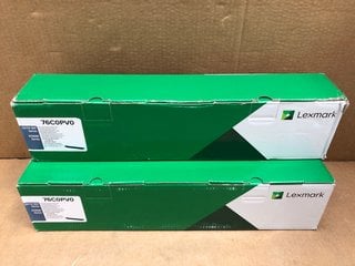 3 X LEXMARK 76COPVO CS/CX 920 SERIES ONE COLOUR PHOTOCONDUCTOR UNITS: LOCATION - F4