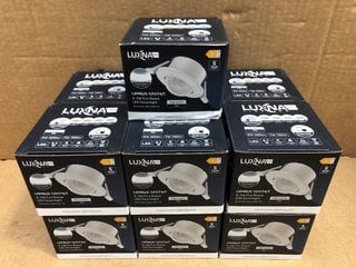 13 X LUXNA PRO LIGHTING 5-7W FIRE RATED DOWNLIGHTS: LOCATION - F4