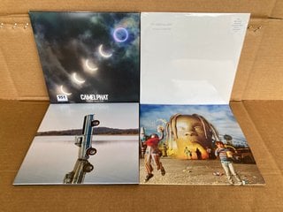 4 X ASSORTED VINYL ALBUMS TO INCLUDE CAMELPHAT "DARK MATTER": LOCATION - F3