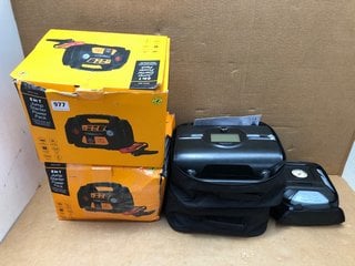 5 X ASSORTED VEHICLE ITEMS TO INCLUDE 6-IN-1 JUMP STARTER POWER PACK: LOCATION - F1