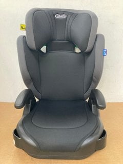 GRACO JUNIOR MAXI I-SIZE R129 HIGHBACK BOOSTER CAR SEAT IN MIDNIGHT: LOCATION - E1