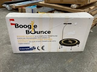 BOOGIE BOUNCE TRAMPOLINE WITH T BAR HANDLE: LOCATION - B5