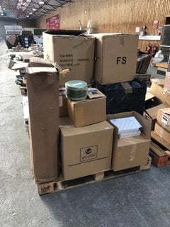 PALLET OF ASSORTED PACKAGING ITEMS: LOCATION - A6 (KERBSIDE PALLET DELIVERY)