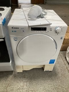 CANDY FREESTANDING TUMBLE DRYER: MODEL NO. CSEV9DF-80 - RRP £279.99: LOCATION - B1