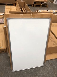 6 X MAGNETIC WHITEBOARDS SIZE : 60 X 90CM: LOCATION - B7