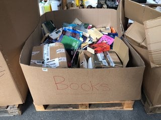 PALLET OF ASSORTED BOOKS: LOCATION - B8 (KERBSIDE PALLET DELIVERY)