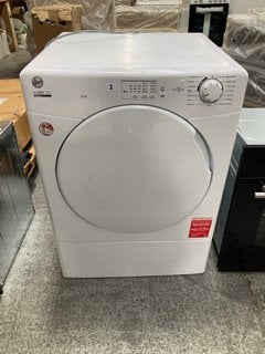 HOOVER 9KG VENTED TUMBLE DRYER: MODEL NO. HLEV9LF-80 - RRP £269.99: LOCATION - B5