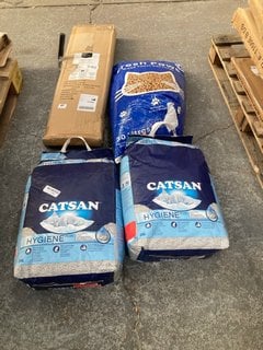 (COLLECTION ONLY) QTY OF ASSORTED PET ITEMS TO INCLUDE CATSAN 20L CAT LITTER: LOCATION - B5