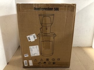 FEED CRUSHER 50L JUICER: LOCATION - AR1