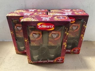 5 X SCHWARTZ MULLED WINE GIFT SETS: LOCATION - AR2