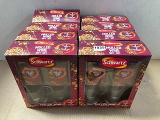 5 X SCHWARTZ MULLED WINE GIFT SETS: LOCATION - AR2