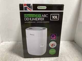 1 X MEACO ABC DEHUMIDIFIER 10L: LOCATION - AR8