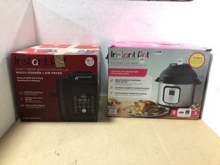 2 X KITCHEN ITEMS TO INCLUDE INSTANT POT DUO CRISP + AIR FRYER INSTANT DUO CRISP MULTI COOKER + AIR FRYER: LOCATION - AR8