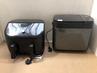 INSTANT DUAL ZONE AIR FRYER IN BLACK TO INCLUDE PANASONIC AUTOMATIC BREAD MAKER IN BLACK: LOCATION - AR12