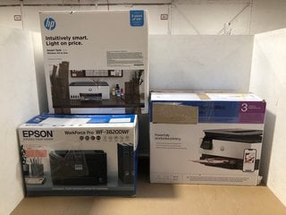 3 X ASSORTED PRINTERS TO INCLUDE HP OFFICE JET PRO 8122e PRINTER: LOCATION - AR13